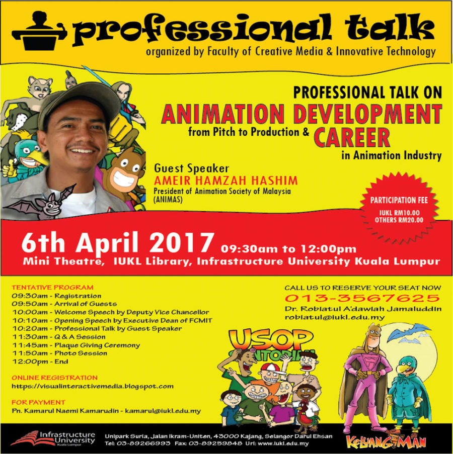 Professional Talk on Animation Development and Career in Animation ...