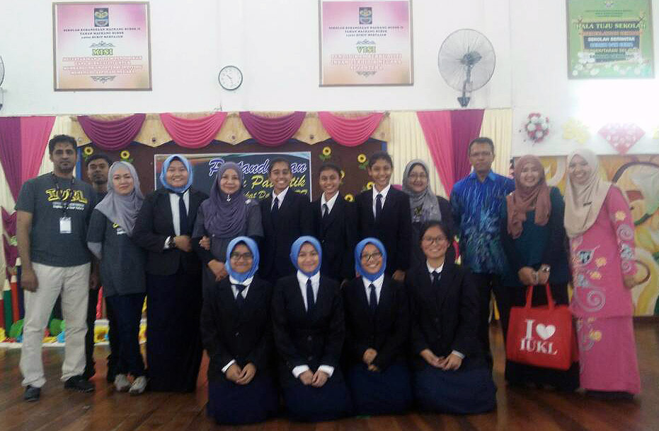 The first prize winner: SMK Convent Bulit Mertajam