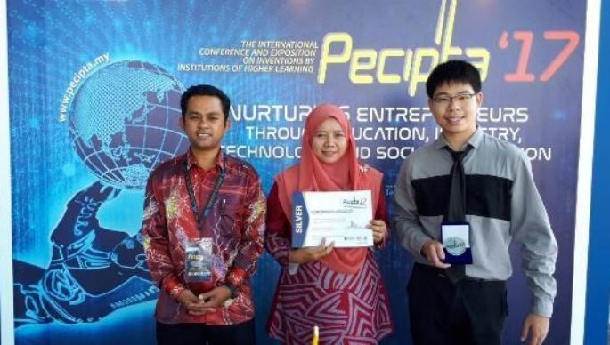 2 SILVER MEDALS @ The 16th International Conference and Exposition on Inventions by Institutions of Higher Learning (PECIPTA 2017)