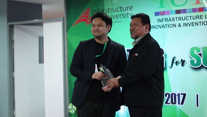 BEST PITCH AWARD @ Invention & Innovation Competition (IUIIC) 2017