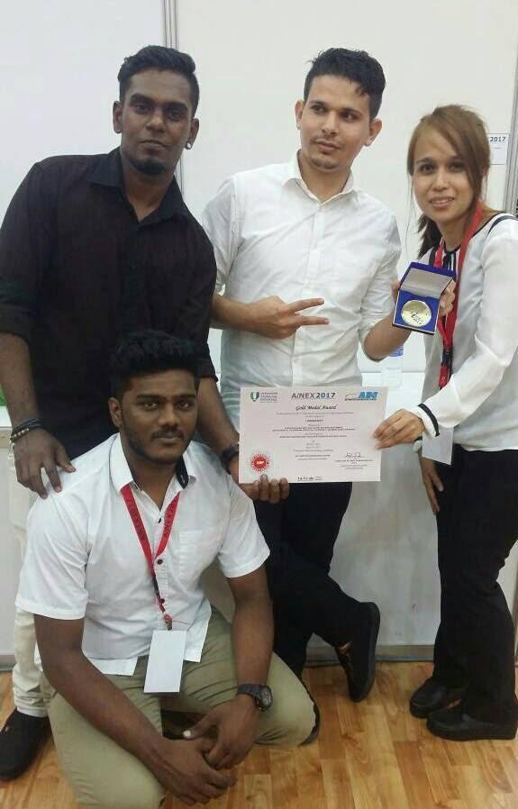 GOLD MEDAL @ Advanced Innovation & Engineering Exhibition (AiNEX 2017) GOLD MEDAL @ Advanced Innovation & Engineering Exhibition (AiNEX 2017)