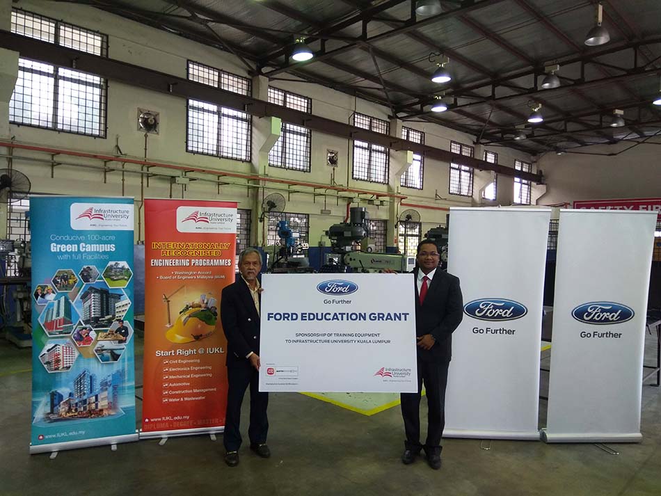 IUKL receives RM10k Ford Education Grant 01