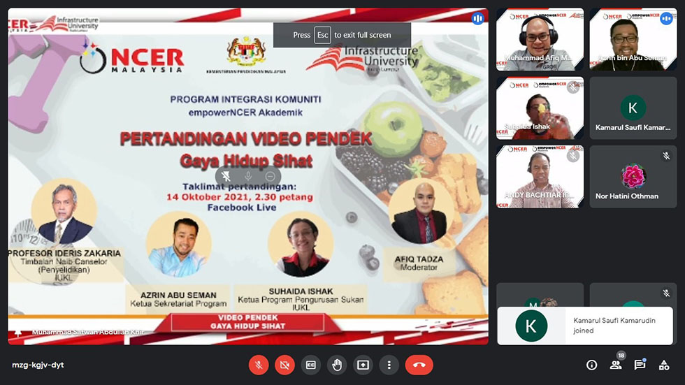 opening-ceremony-short-video-competition-gaya-hidup-sihat