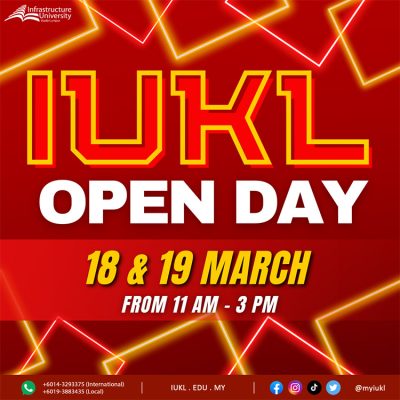 Open Day 18 to 19 March 2023