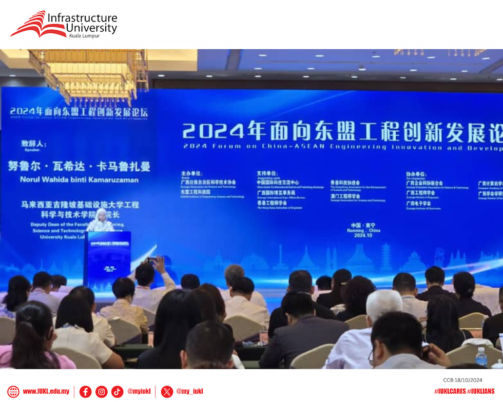 Ts Dr. Norul Wahida and Ts Dr. Nurazim Present Research Papers at ASEAN Forum in China