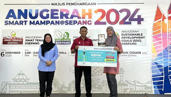 Miss Nordianti Abd Rahim Wins 2nd Place in Sepang District Energy-Saving Competition