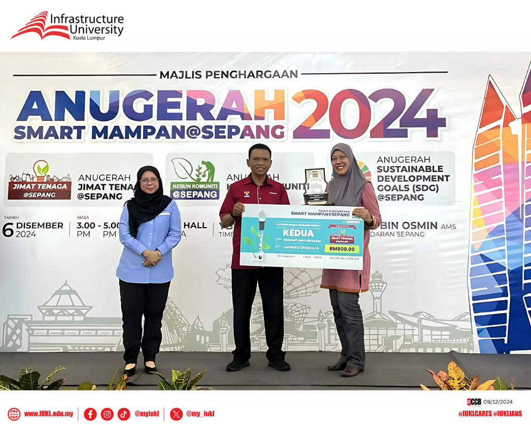 Miss Nordianti Abd Rahim Wins 2nd Place in Sepang District Energy-Saving Competition Miss Nordianti Abd Rahim Wins 2nd Place in Sepang District Energy-Saving Competition