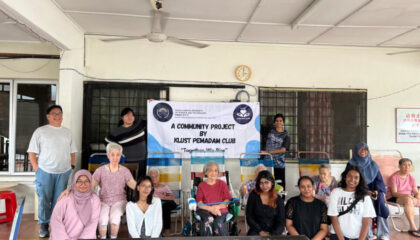 KLUST Pemadam Club successfully carried out a community project at Rumah Love and Care, Kajang on 10 August 2025