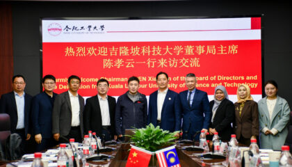 Kuala Lumpur University of Science and Technology and Hefei University of Technology Hold Collaboration Talks