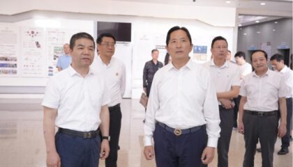 KLUST Chairman Chen Xiaoyun Visits Anhui Radio Film & TV Media Industry Group and Attends Launch Ceremony of Short Drama Shining Nanyang