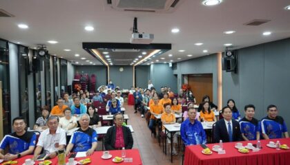 KUALA LUMPUR, 6 June 2026 – As part of its 130th anniversary celebrations, Chan She Shu Yuen Clan Association Kuala Lumpur & Selangor (CSSY) hosted the Hall of Fame: Distinguished Speakers Series, featuring speakers from the cultural and education sectors. Dato’ Tang Zhi Nian, President of CSSY, together with members of the association’s leadership, attended the event. Professor Chen Xiaoyun, Chairman of the Board of Directors of Kuala Lumpur University of Science and Technology (KLUST), was invited to deliver a keynote address.