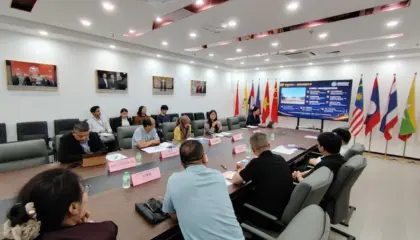 KLUST and Anhui Institute of International Business Explore New Opportunities for International Education Cooperation