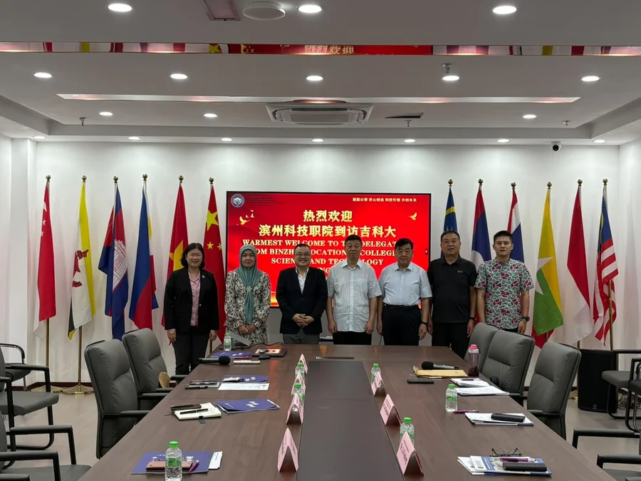 KLUST Welcomes Delegation from Binzhou Vocational College of Science and Technology